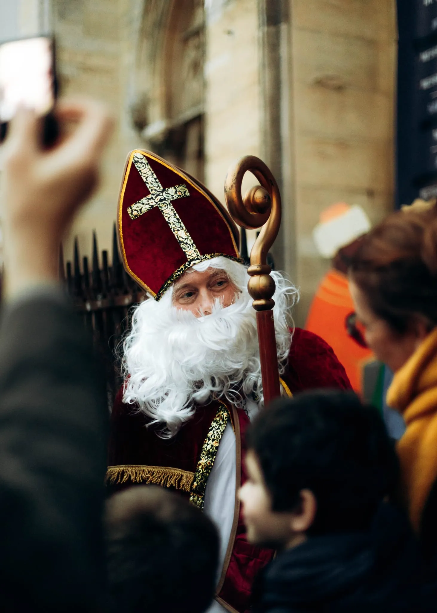 Saint Nicolas à l'église